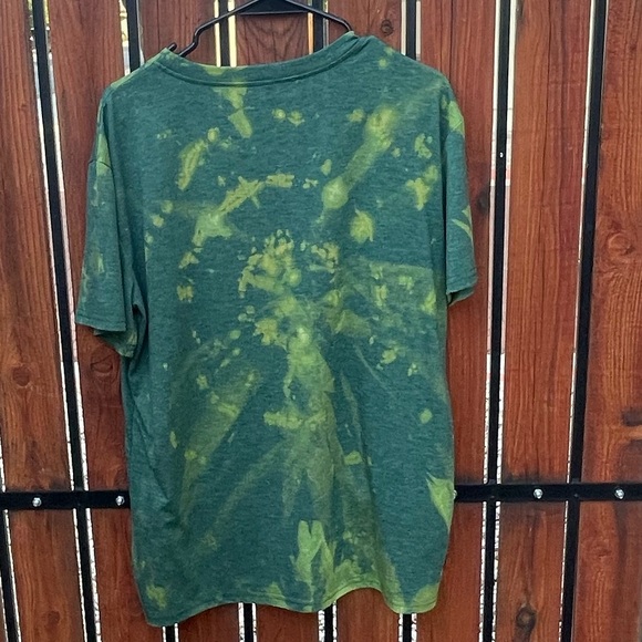 Merry & Bright Custom acid washed Women’s T-shirt - Picture 4 of 9